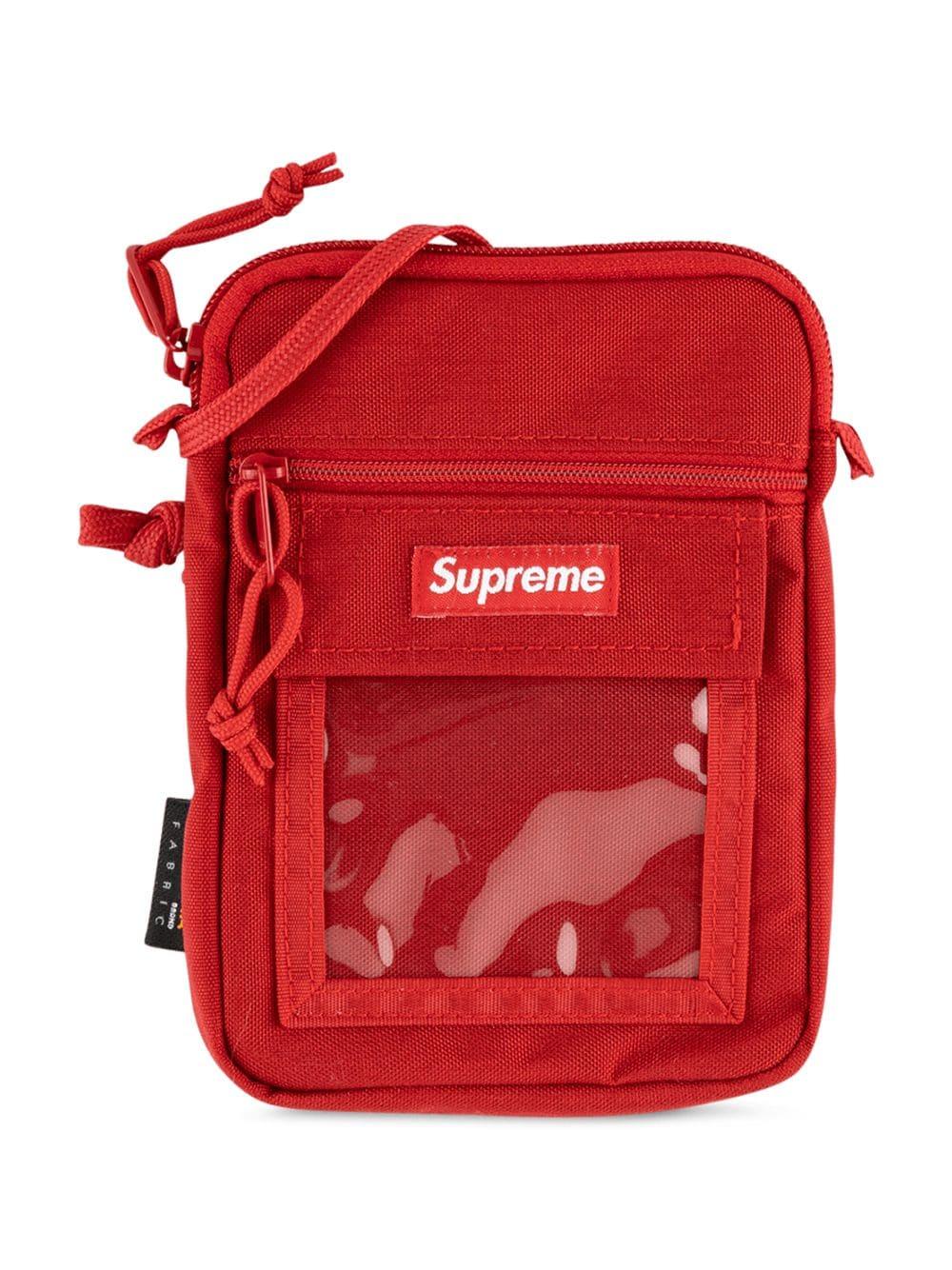 supreme red crossbody bag