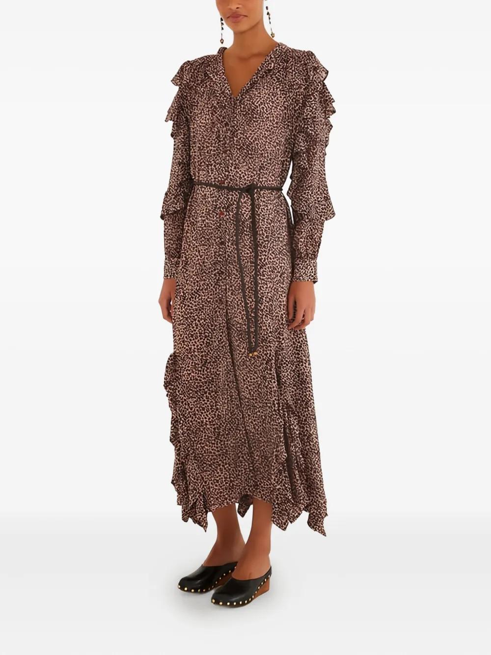 knee length dresses for ladies Pippa Long Sleeve Midi Dress main image 0