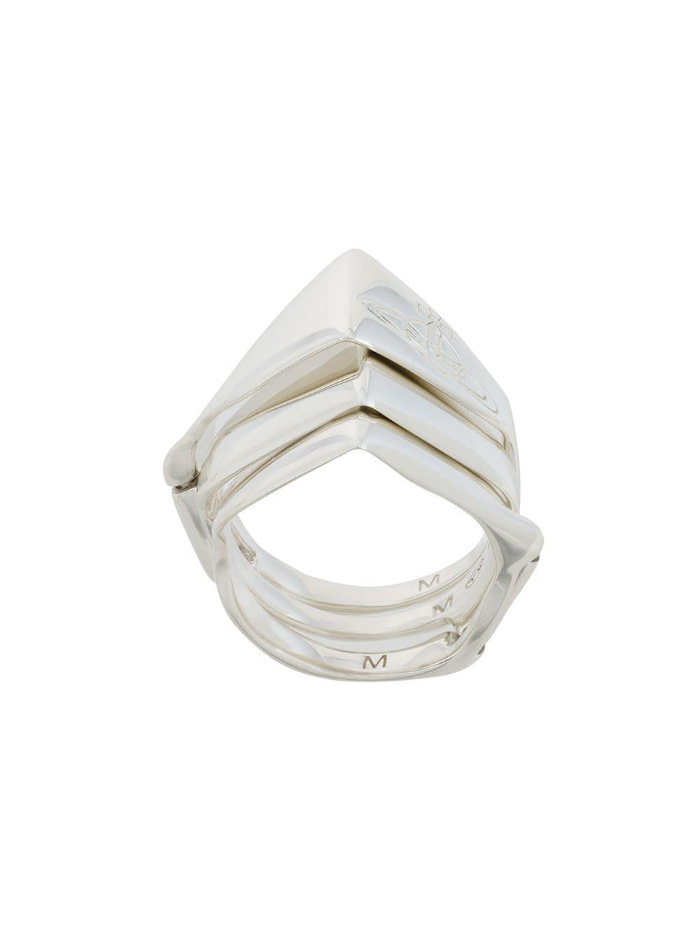 Vivienne Westwood Armour Ring in Metallic - Lyst