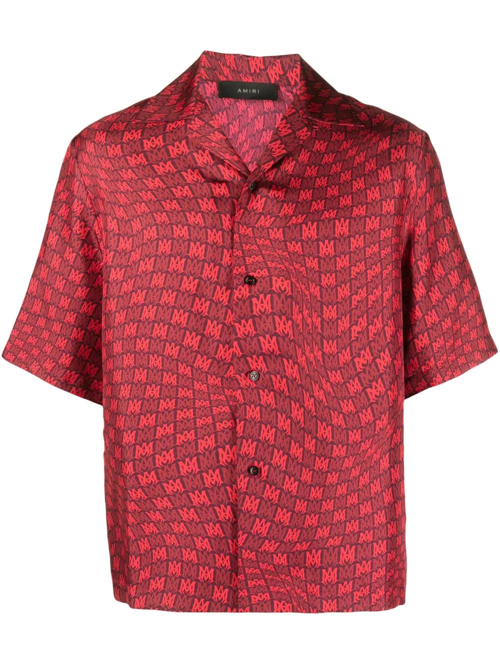 楽天市場】AMIRI WAVY MA S/S SHIRT シルク半袖シャツ アミリ