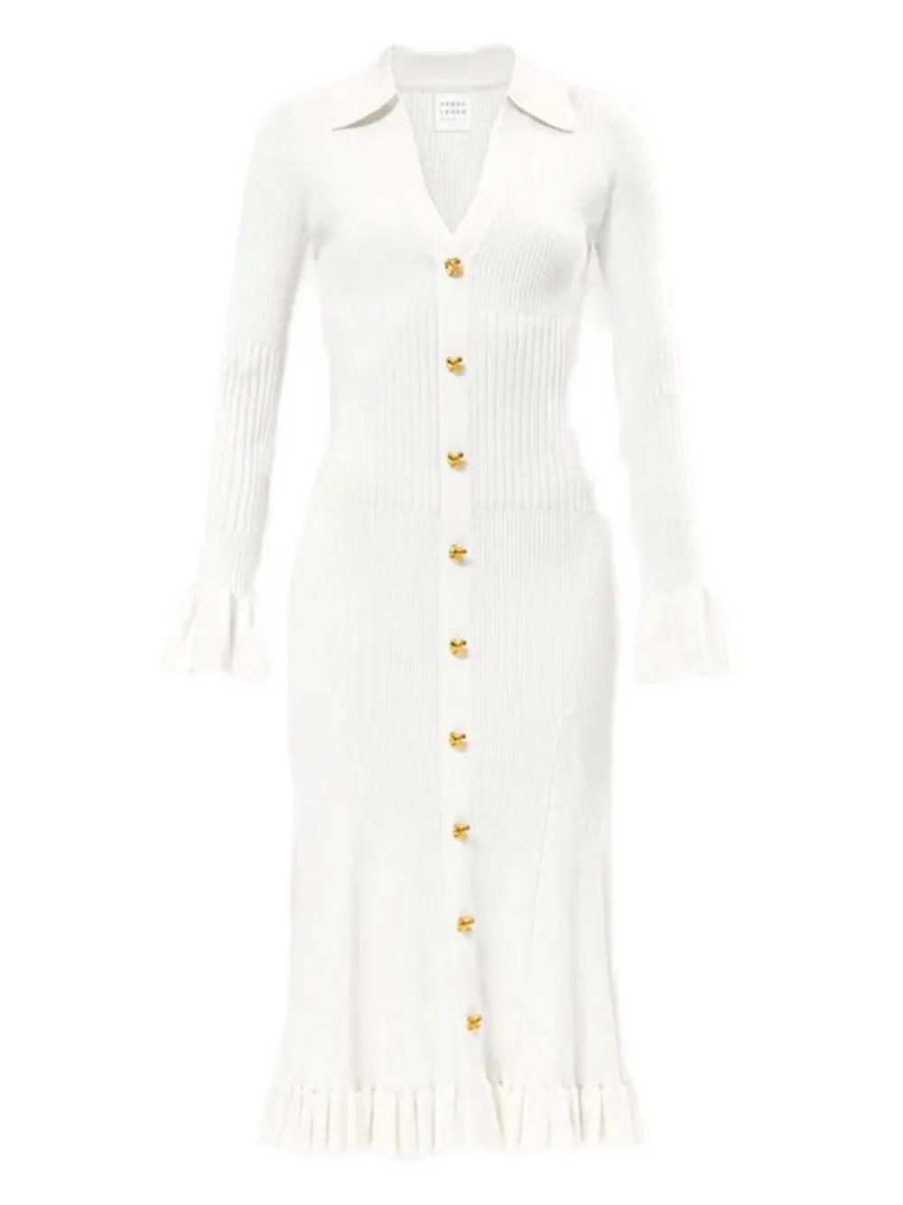 herve leger white long sleeve dress Herve Leger | Dresses | Herve Leger Light Blue Kneelength Dress With Long Cuffed Sleeves