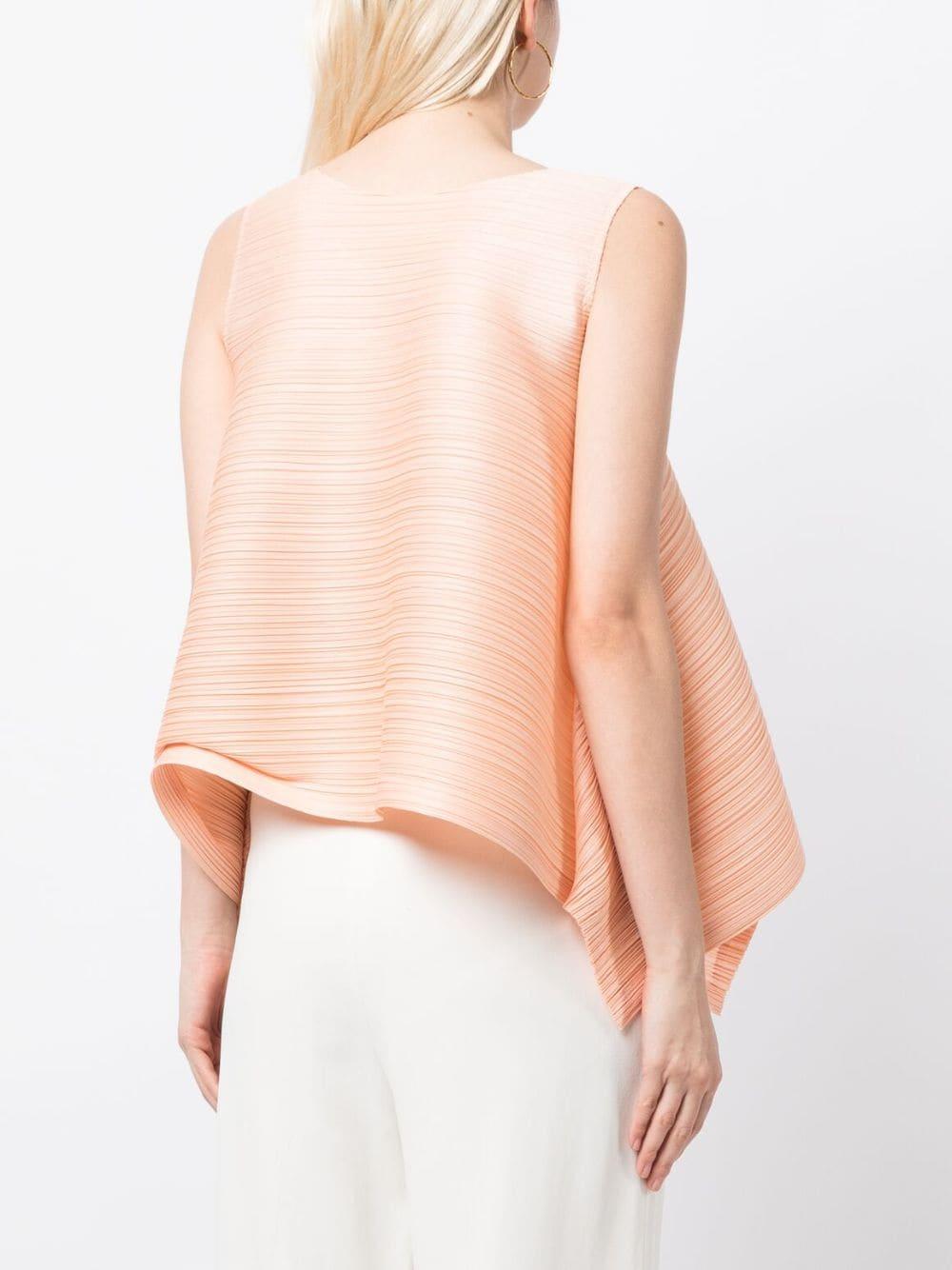 Pleats Please Issey Miyake Fully-pleated A-line Top in Pink | Lyst