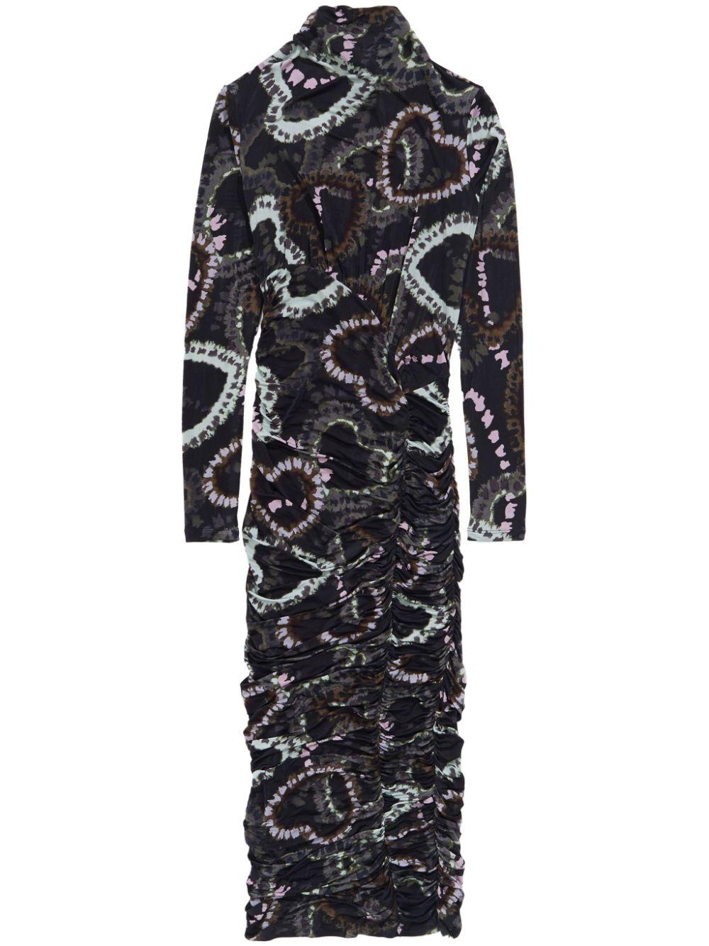 極美品】hazama揺らめくロングベストブラック黒ベロアハロウィン