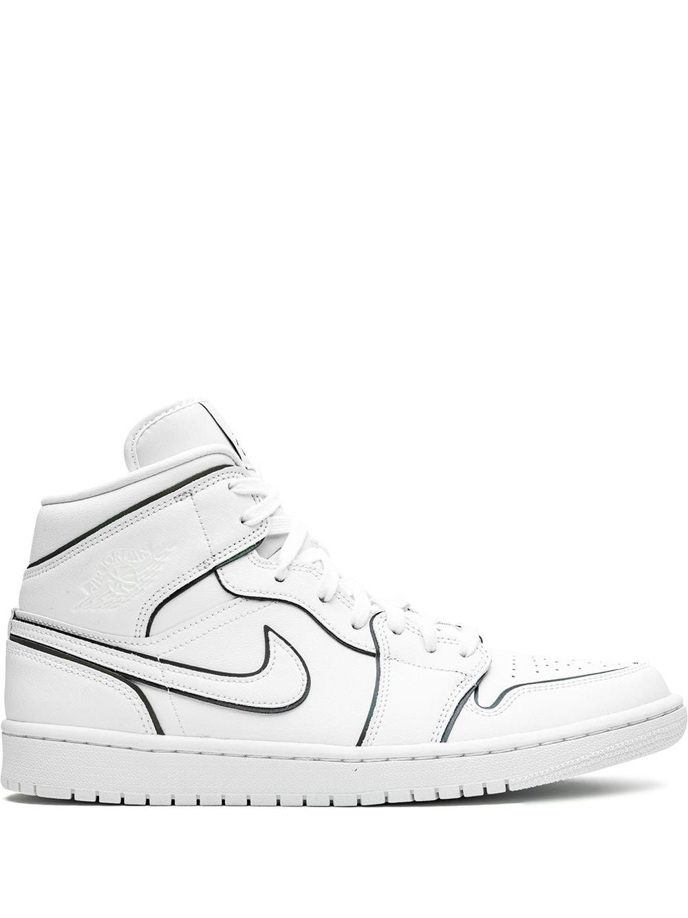 Nike Wmns Air 1 Mid 'iridescent Outline' Shoes in White - Save 16% | Lyst
