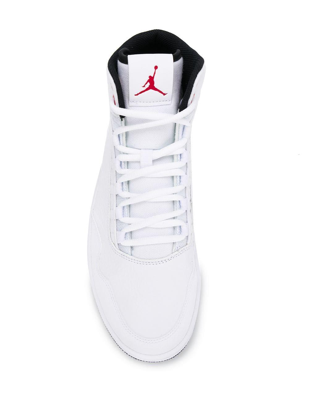 Nike Leather Jordan Executive Sneakers in White for Men | Lyst