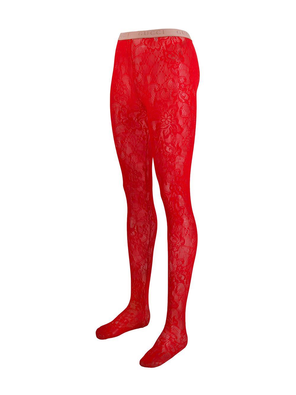 red gucci tights