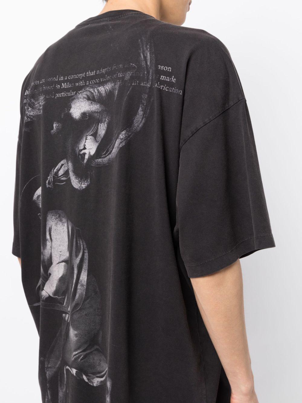 Off-White c/o Virgil Abloh Caravaggio Painting-print Cotton T