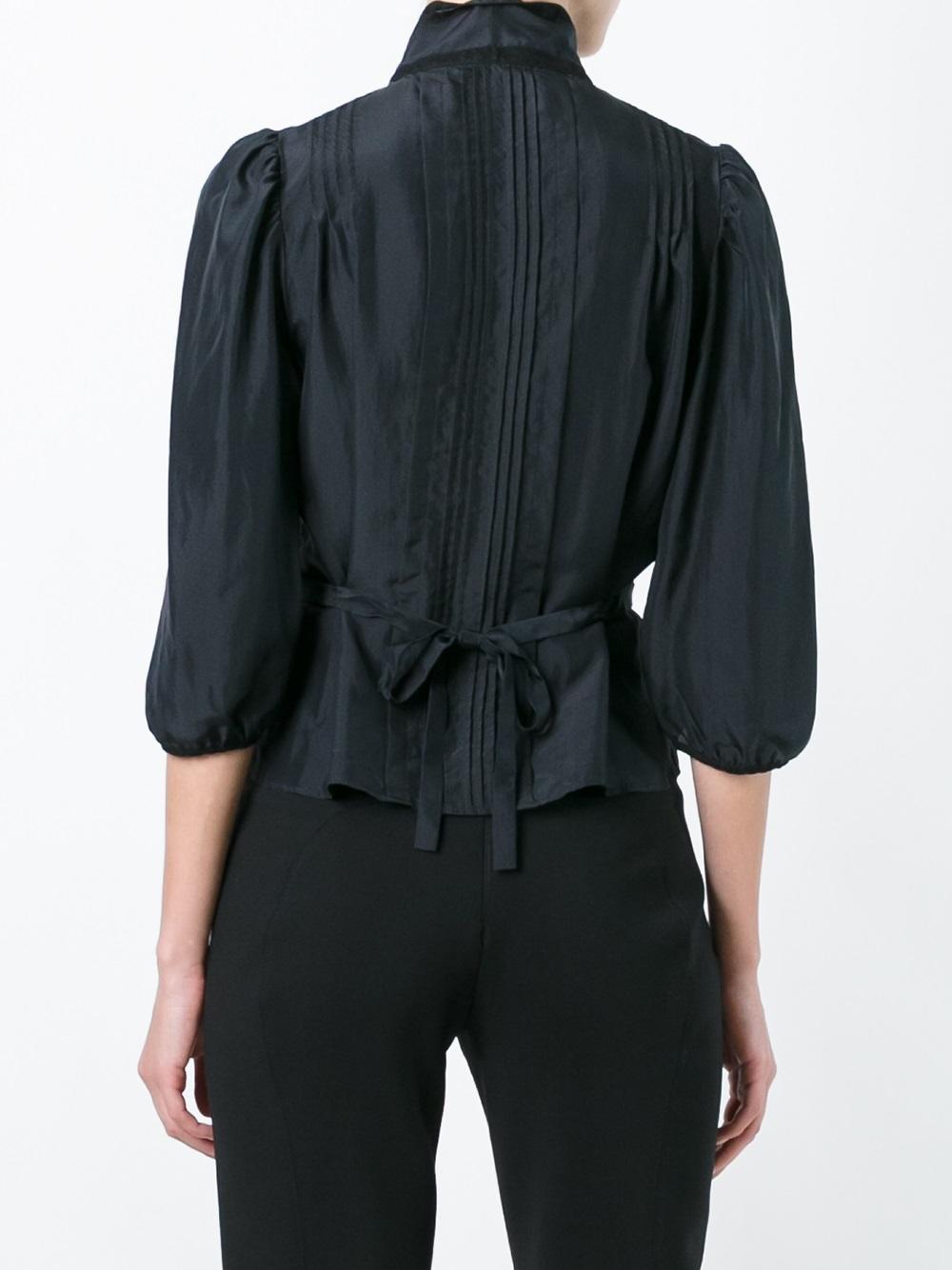 victorian collar top