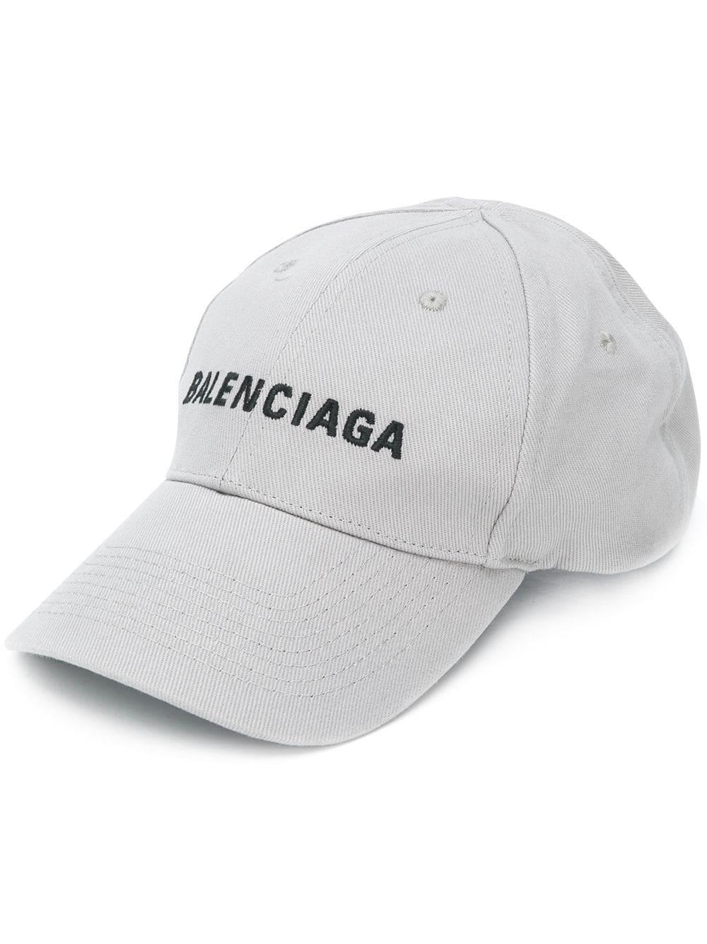 balenciaga logo hat