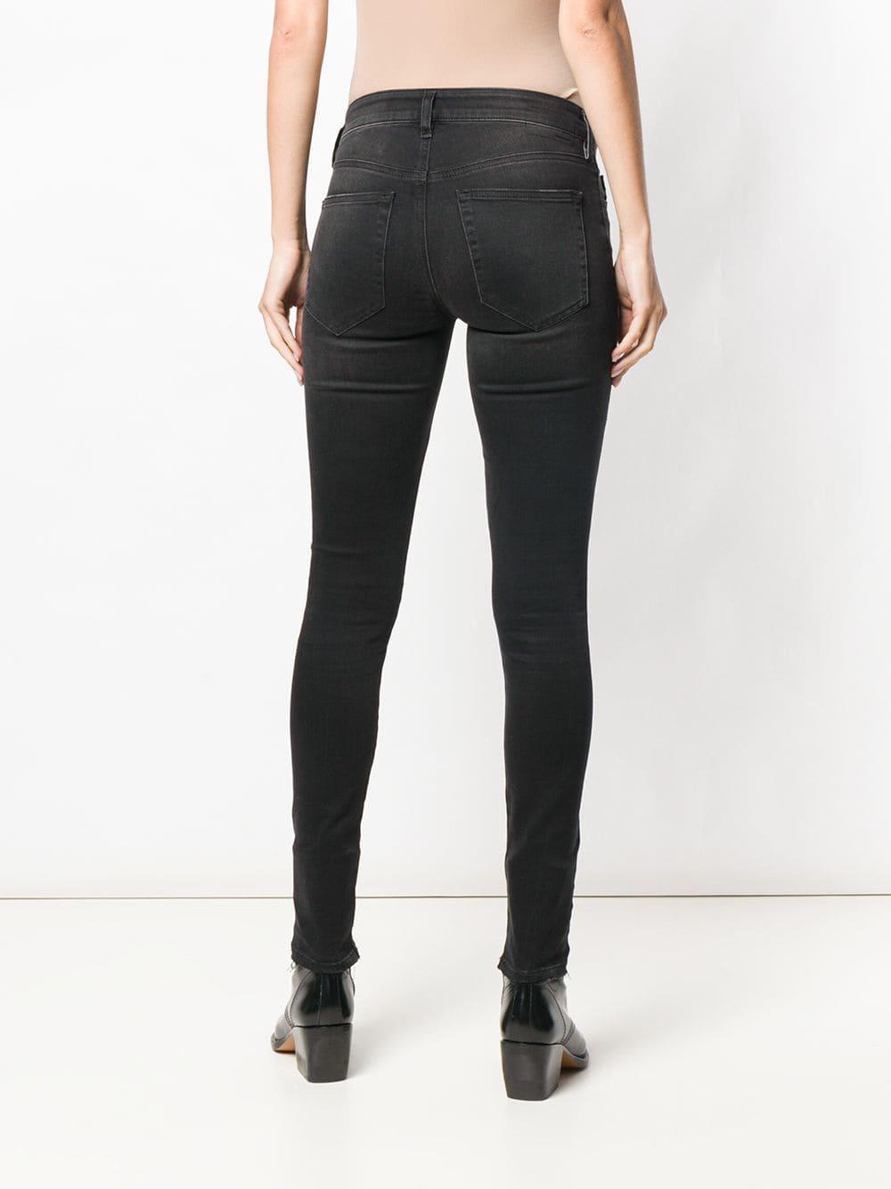 DIESEL Synthetic Slandy 069bu Jeans in Black - Lyst