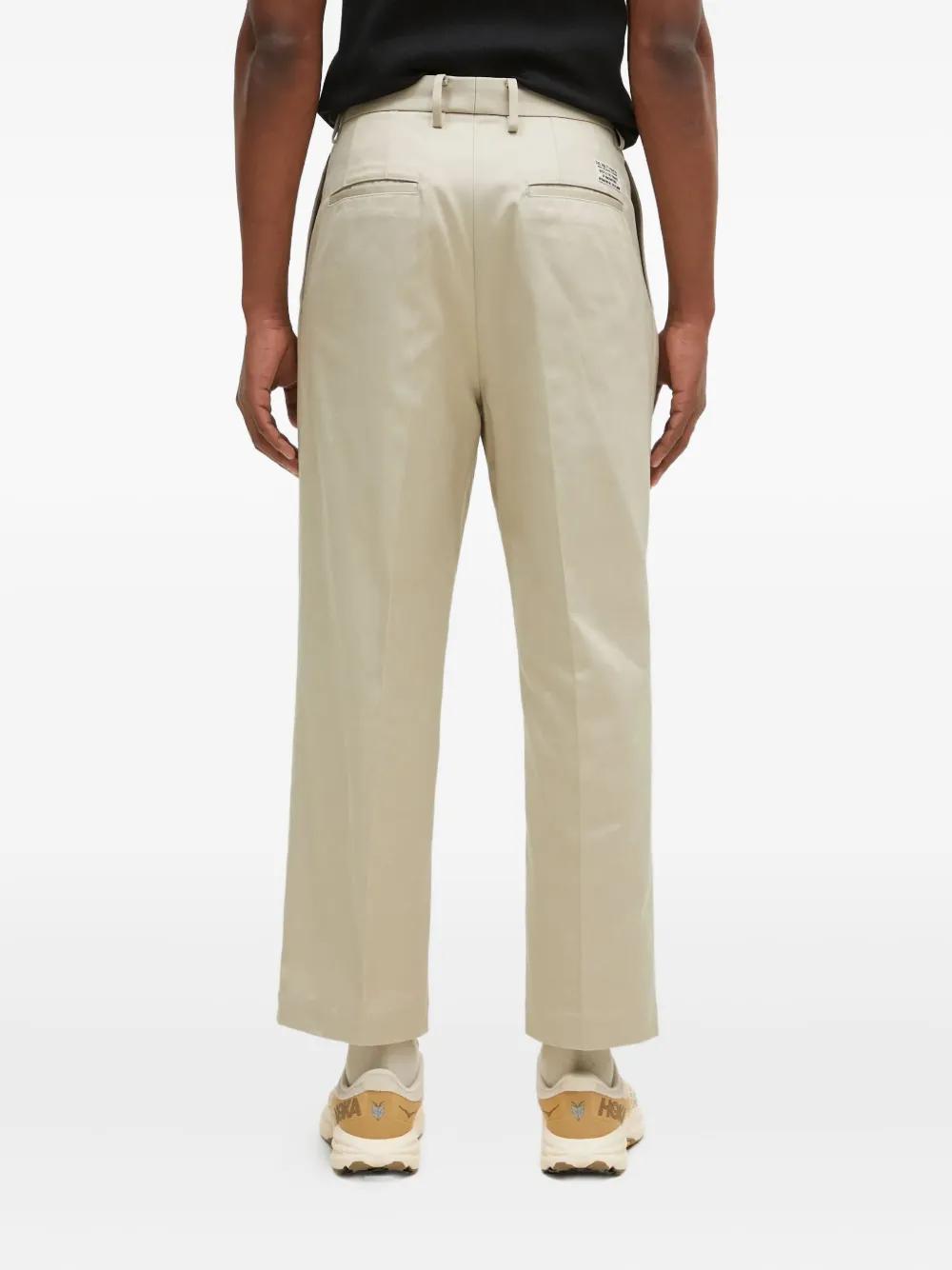 新品 WACKO MARIA PLEATED TROUSERS Msize Wacko Maria Pleated Trousers in Natural for Men | Lyst