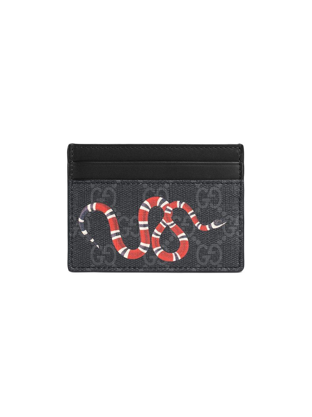 Gucci Canvas Kingsnake Print GG Supreme 