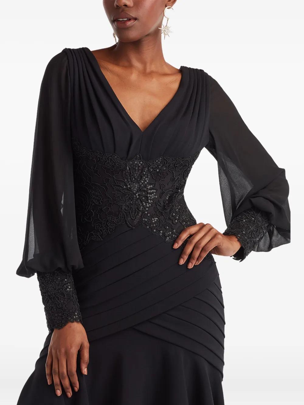 chinese dress ladies Tadashi Shoji CKI20506MD - Tea-Length A-line Dress