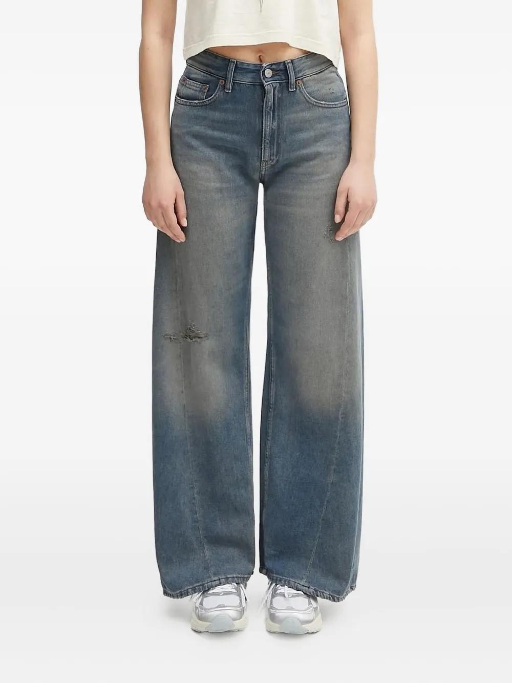 Maison Martin Margiela フレアデニム MM6 MM6 Maison Margiela 5-Pocket Flare Jeans - Bergdorf Goodman