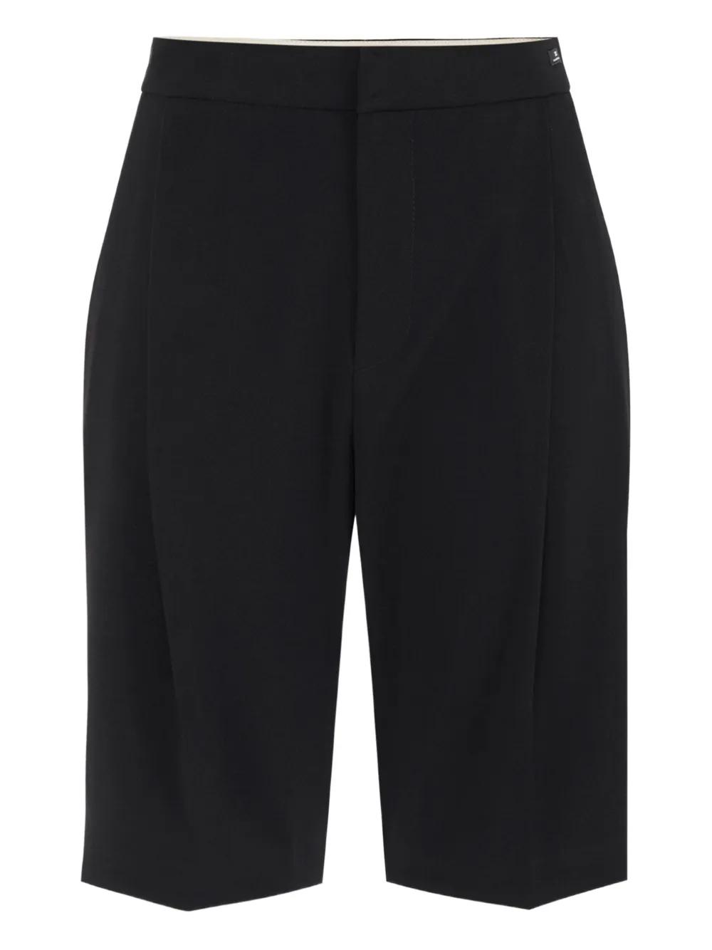 パンツ ELISABETTA FRANCHI Women Shorts Burmudas PA07651E2110 Blac Elisabetta Franchi Knee-length shorts for Women | Online