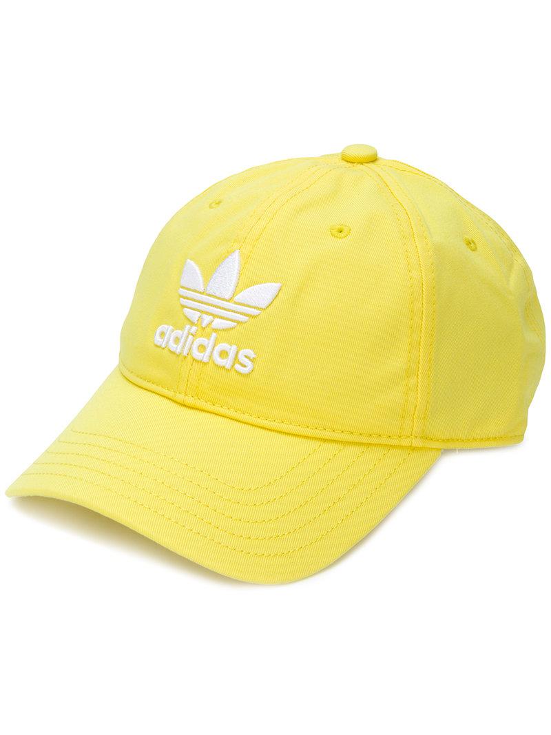 adidas cap yellow
