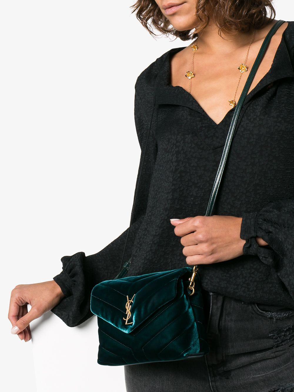 saint laurent toy loulou velvet
