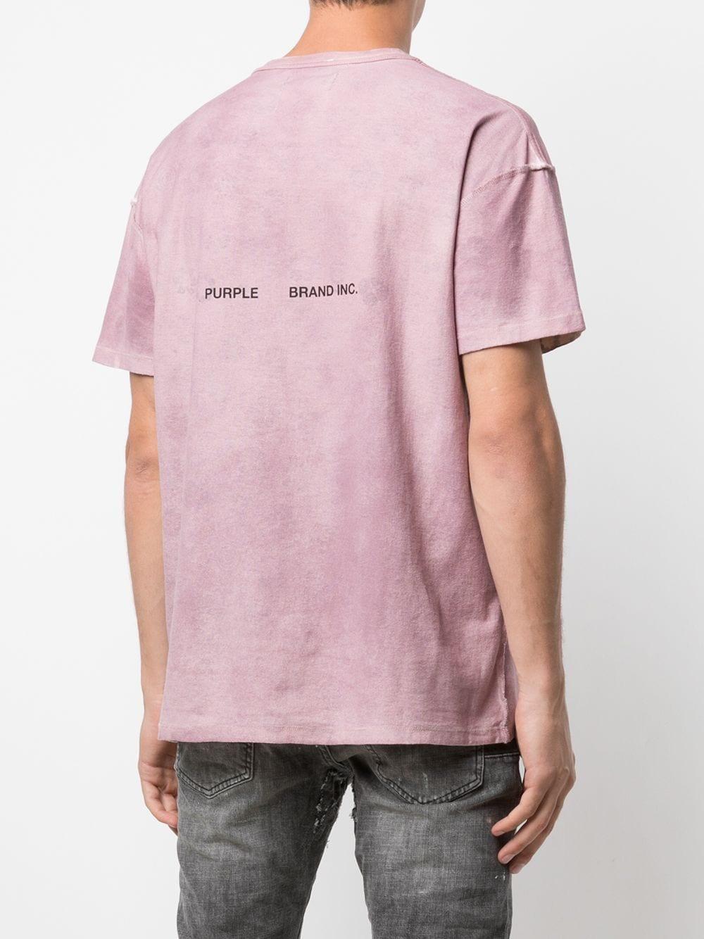 Purple Brand monogram-print Cotton T-shirt - Farfetch