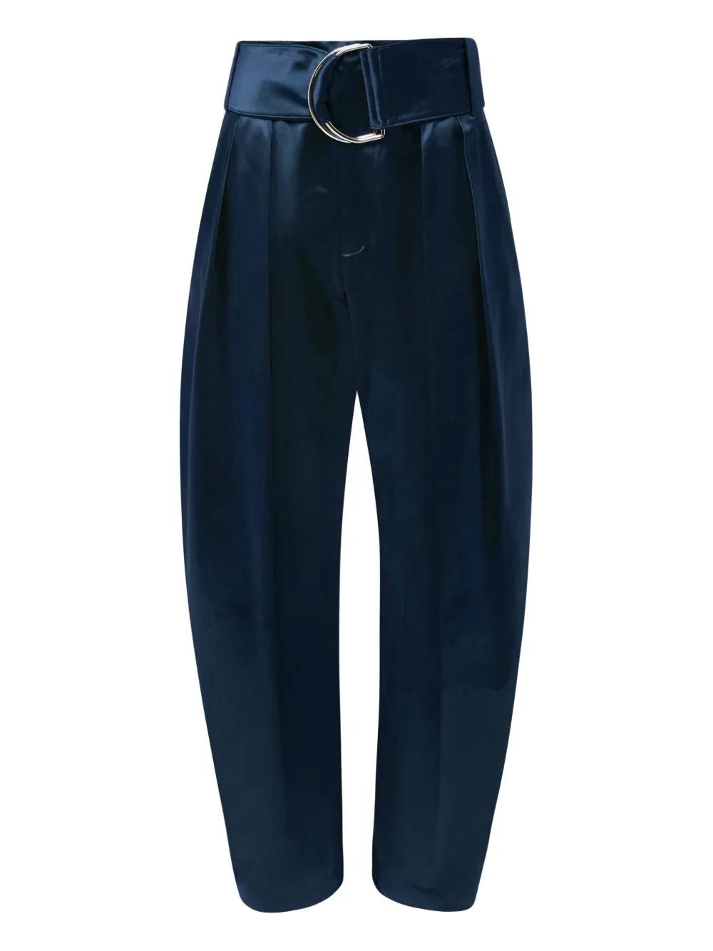 パンツ J W ANDERSON RED VELVET PANT JW Andersonのブラウン ツイスト ワークパンツがセール中