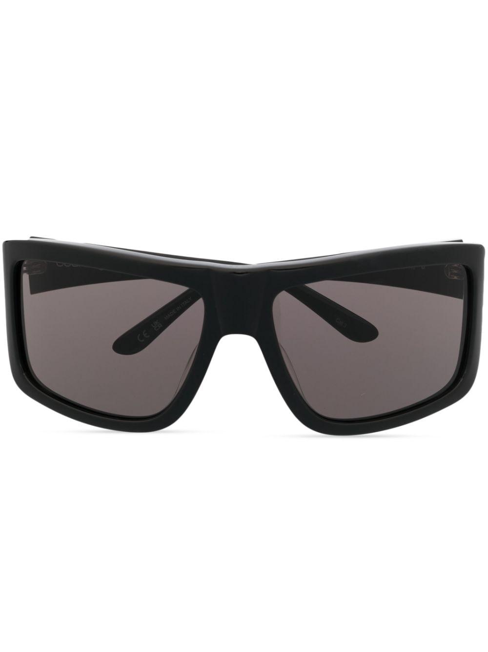 Courrèges Techno rectangle-frame Sunglasses - Farfetch