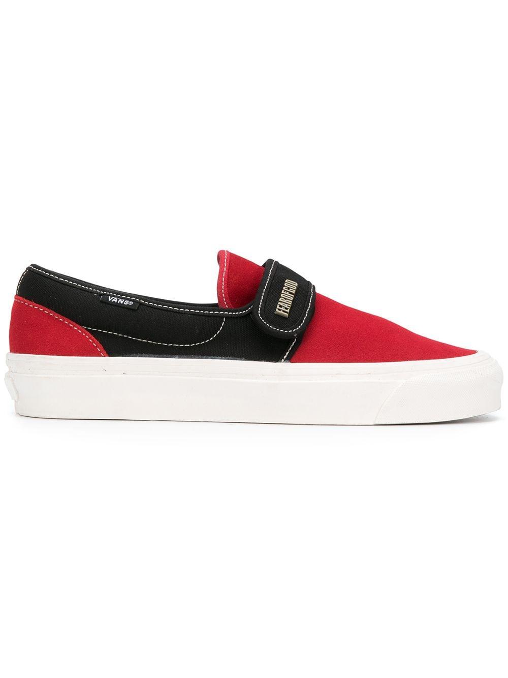 Vans Slip-on 47 'fear Of God' Shoes in Red/Black (Red) for Men - Save 8% |  Lyst