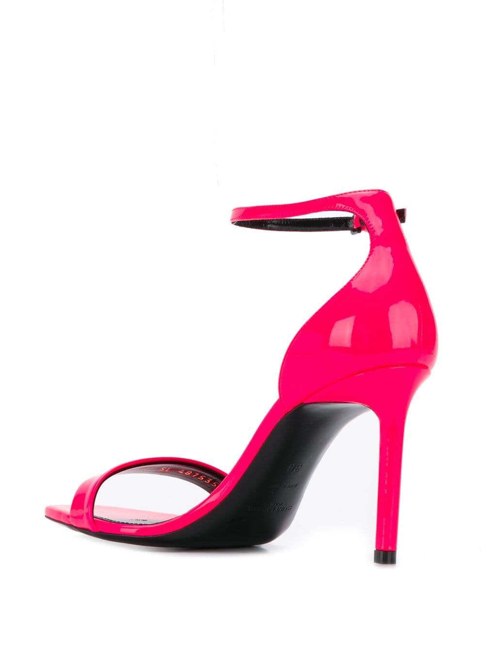 Saint Laurent Leather Amber High Heel 