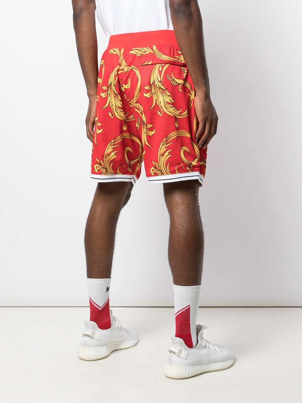 Supreme X Nike Sports Shorts in Red for Men | Lyst