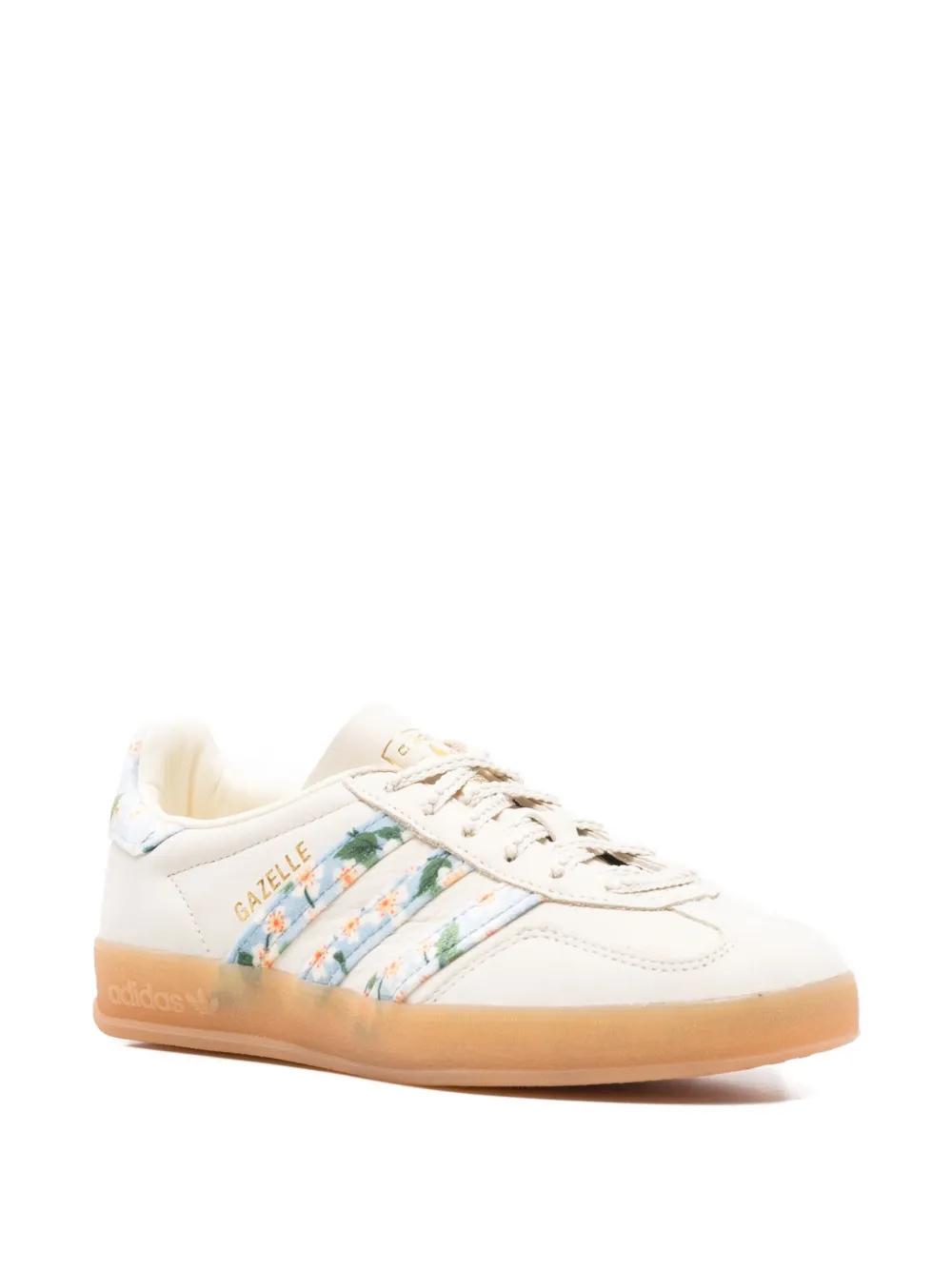 adidas gazelle silver green womens adidas Gazelle Indoor JR1206 main image 0
