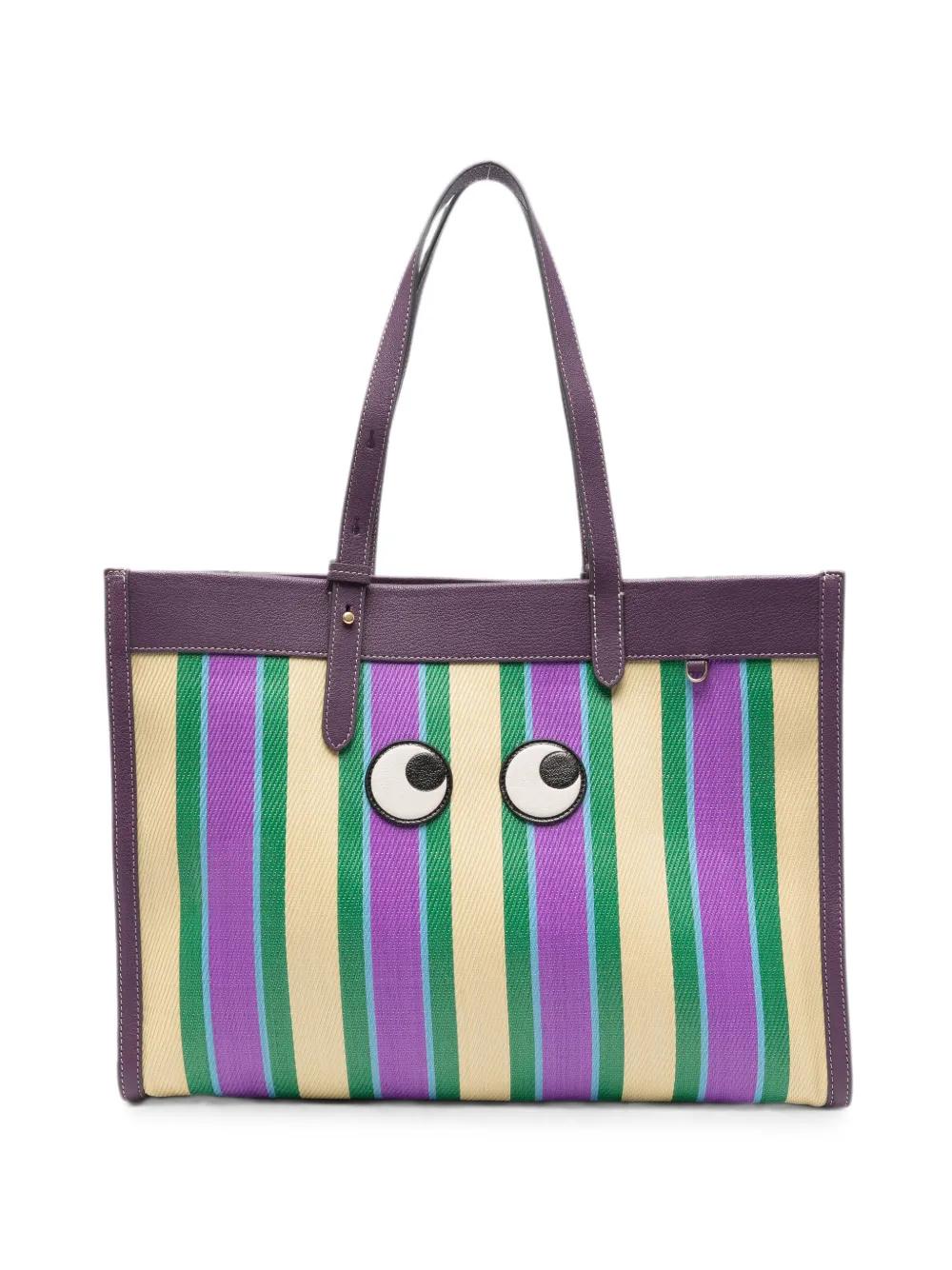 ANYA HINDMARCH Eyes ショルダーバッグ パープル Designer Anya Hindmarch Eyes Bags for Women - Up to 45% off | Lyst