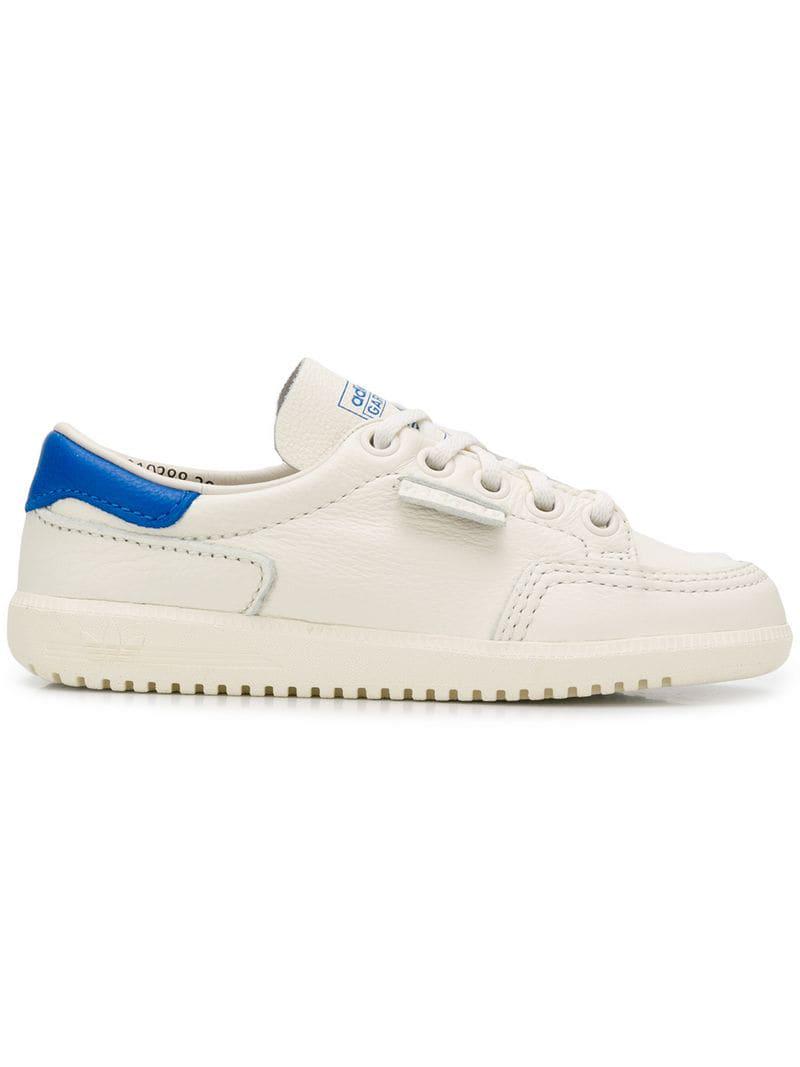adidas Leather Originals Garwen Spzl Sneakers in White - Lyst