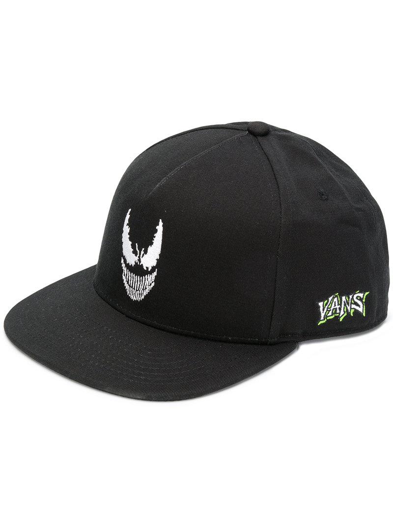 Vans Cotton X Marvel Venom Snapback Hat in Black for Men | Lyst