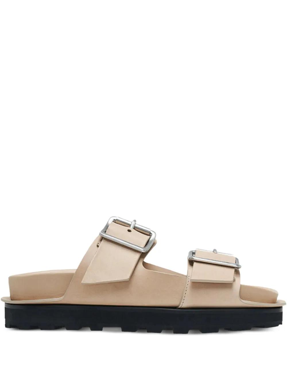 Jil Sander Leather sandals for Men | Online Sale up to 77