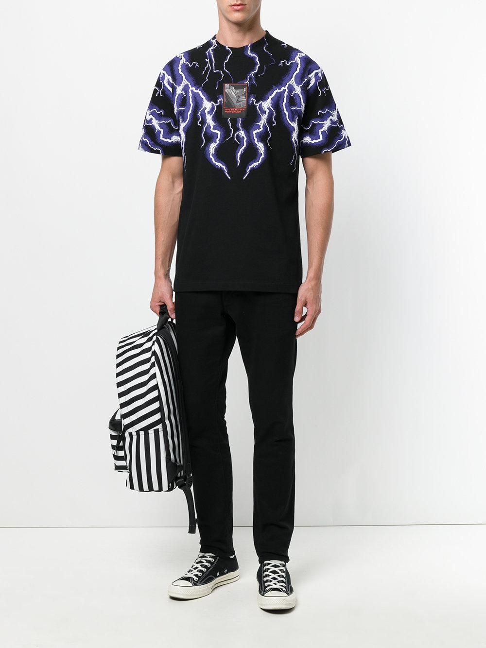 Alexander Wang Lightning Collage T-shirt in Black for Men | Lyst