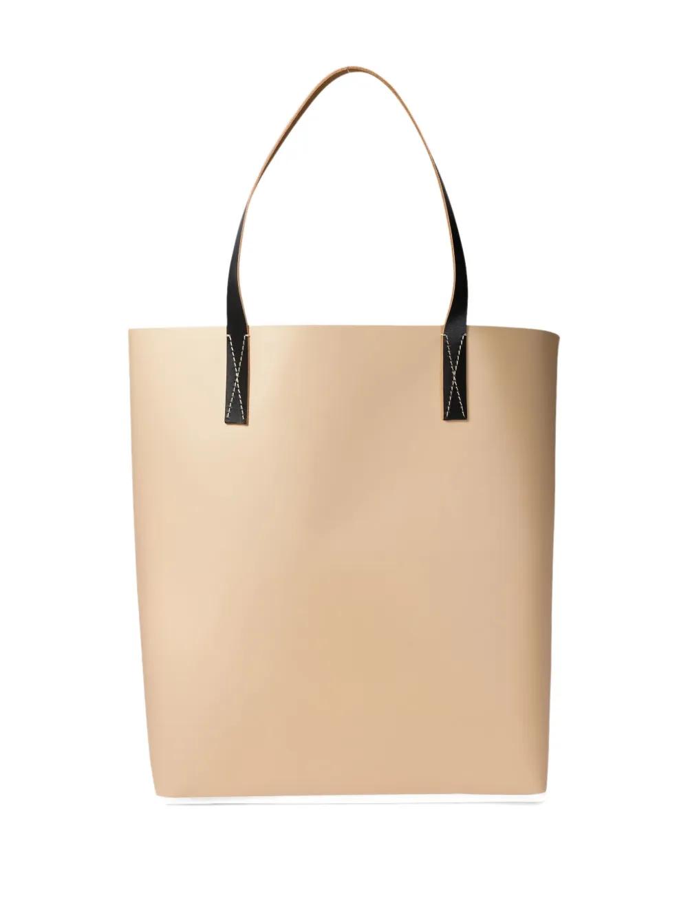 トートバッグ Pelletteria Uomo Shopper Bag - Marni - Cotton - Beige Pelletteria Uomo Shopper Bag - Marni - Cotton - Beige