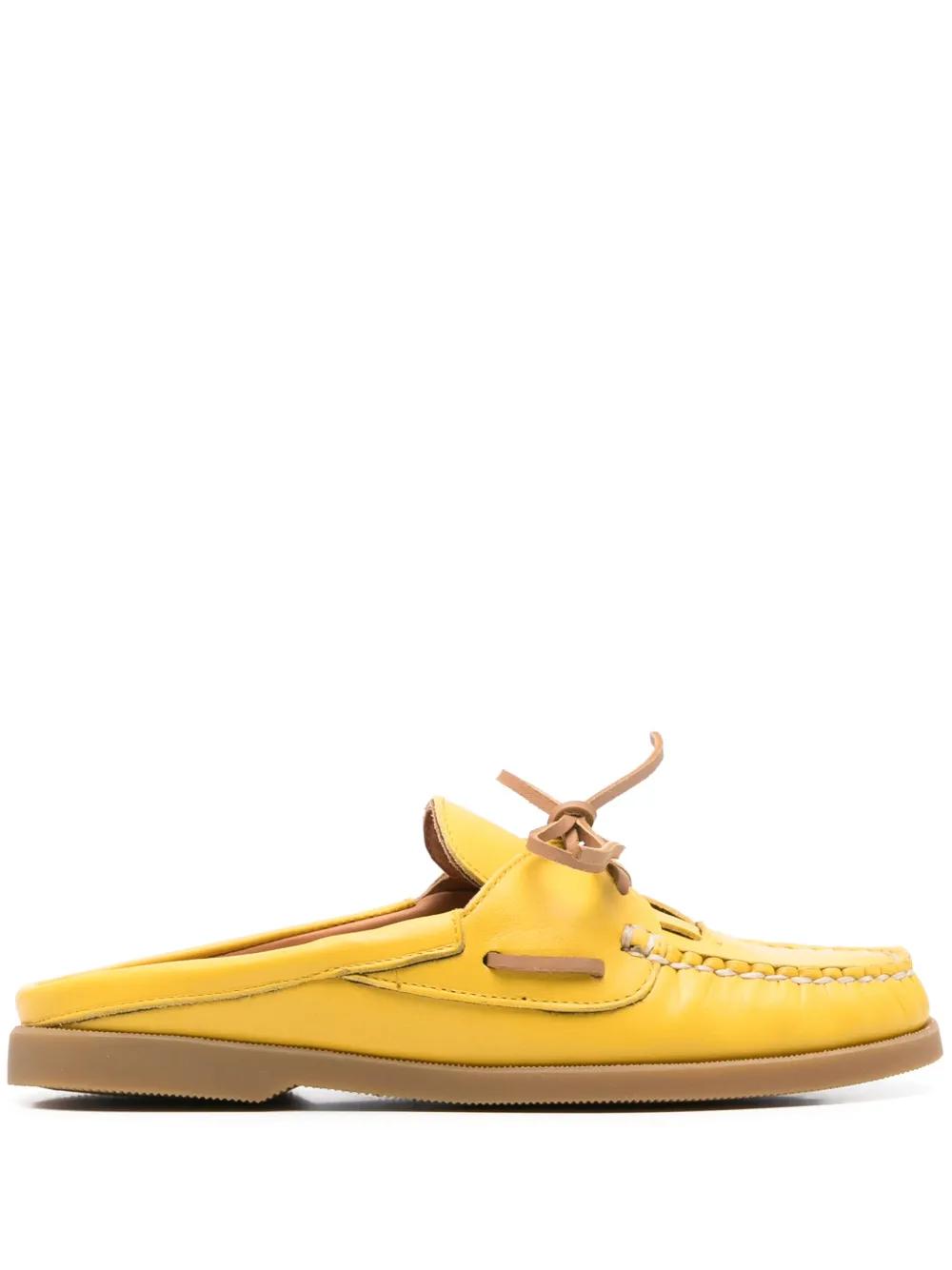 Yellow Mule shoes for Women | Lyst