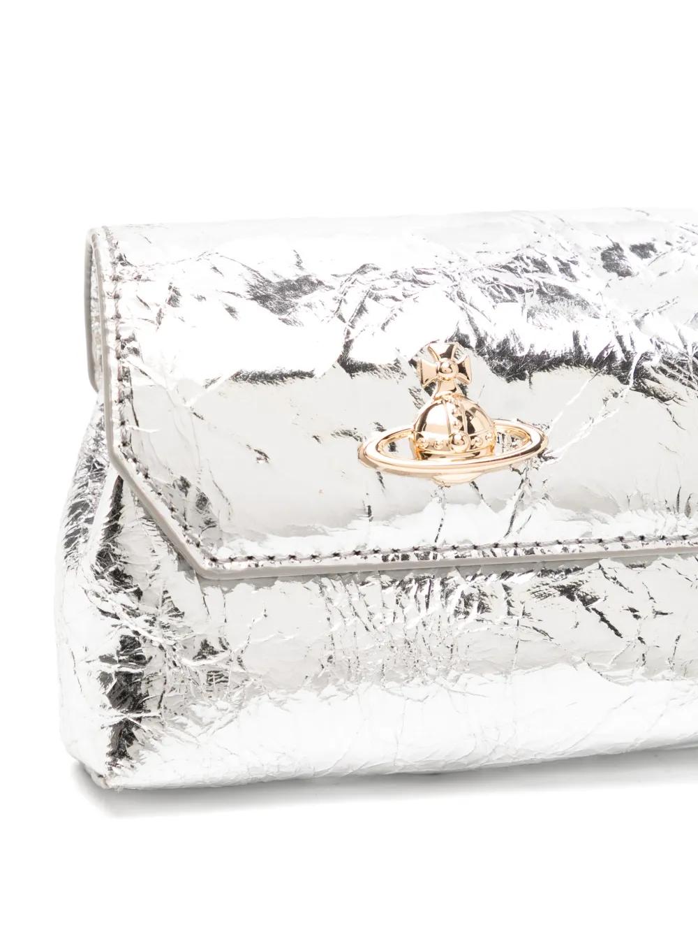 Vivienne Westwood Nano Pouch Chain Bag in White | Lyst