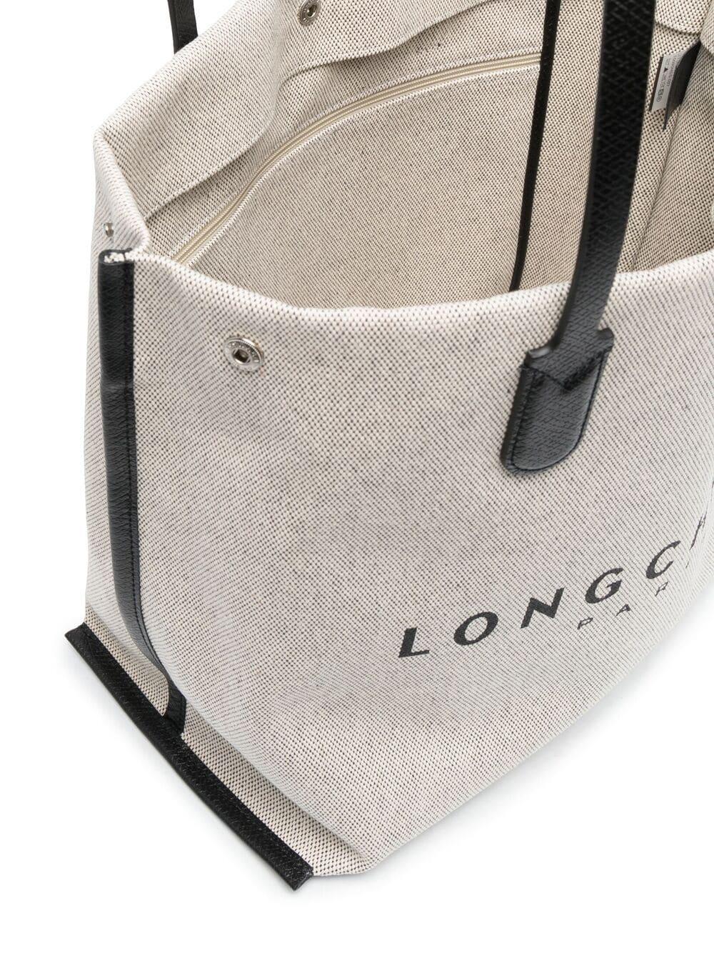 longchamp logo tote