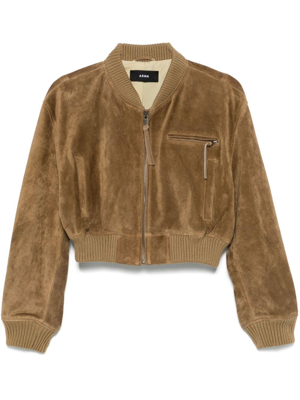 Arma Elettra Jacket in Brown | Lyst