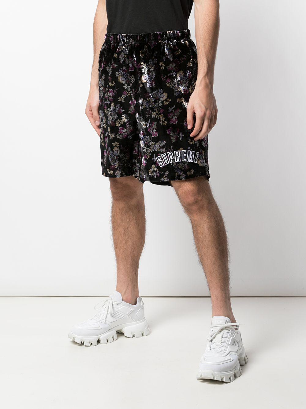 【すので】 Supreme - Supreme Floral Velour Shortの通販 by mercury_lamp's shop