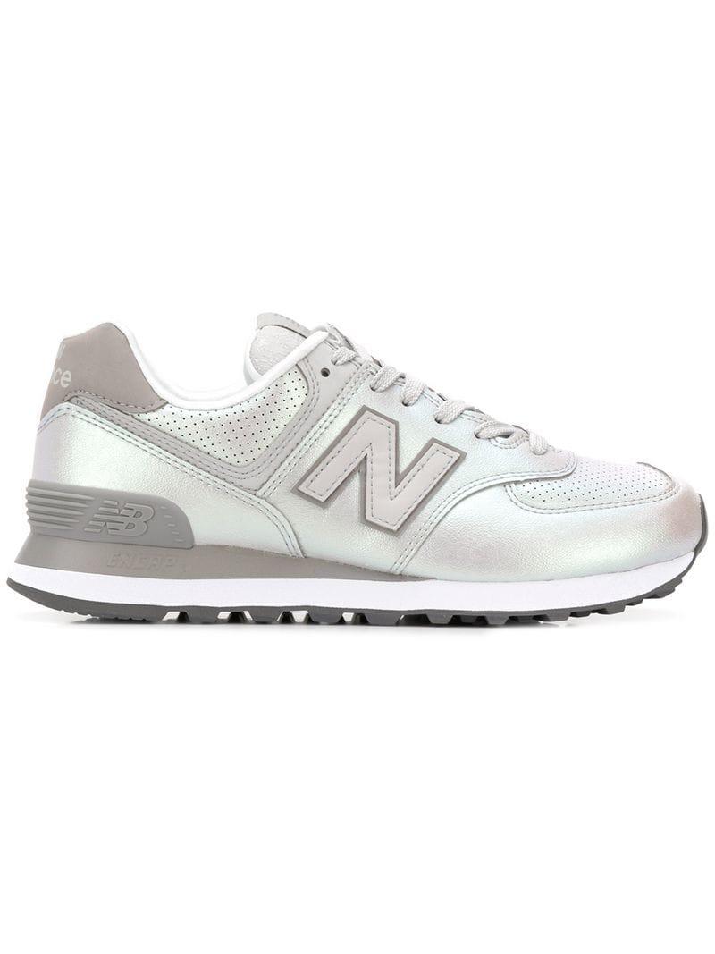 new balance 574 metallic