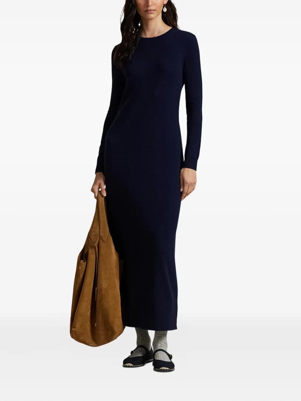 Polo Ralph Lauren Long-Sleeve Knit Dress in Blue | Lyst Polo Ralph Lauren Long-Sleeve Knit Dress in Blue | Lyst