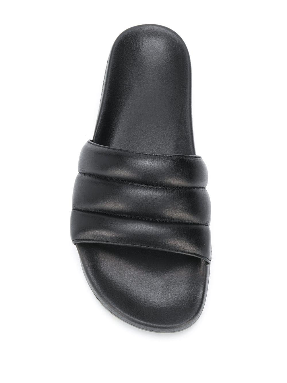 Sandro Textured Slip-on Sandals in Black for Men | Lyst Canada