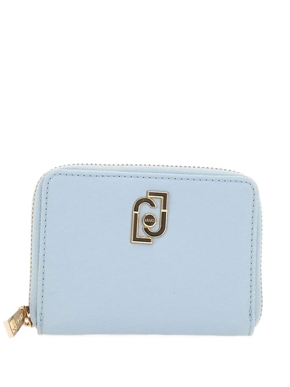 財布・小物その他 LIU JO Woman Wallet Denim AA5155D3200 00770 Jacquard zip-around wallet colour dark denim | Liu Jo