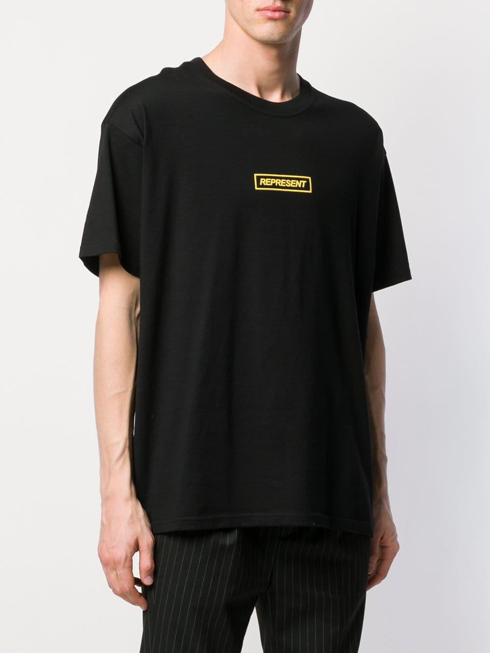 Represent Cotton Loose Fit T-shirt in Black for Men - Lyst