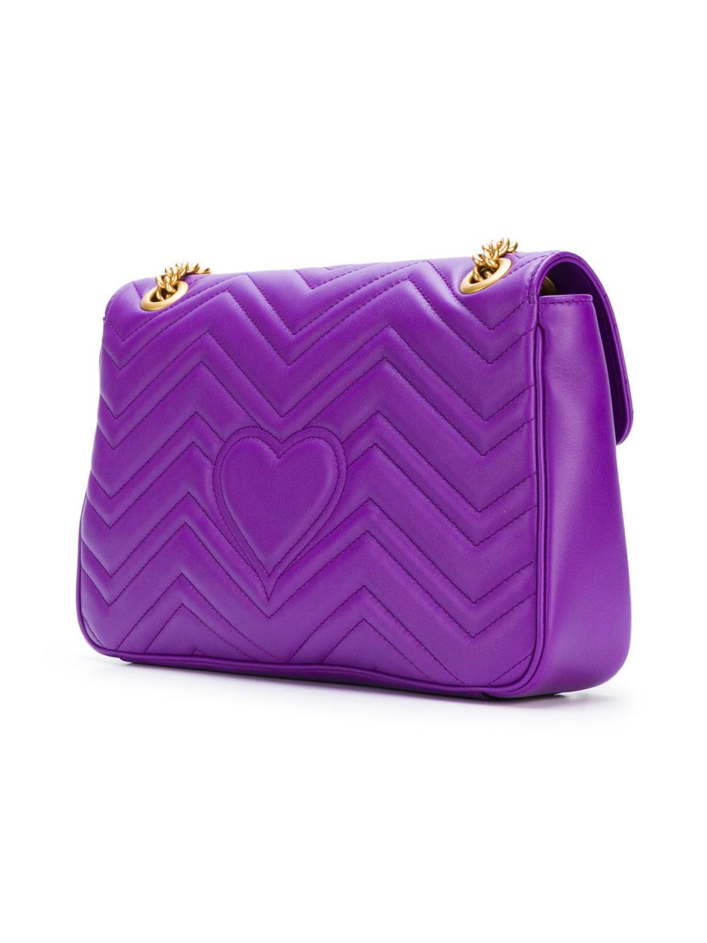 gucci purple purse