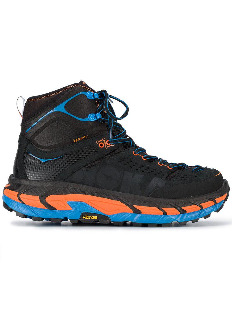 Hoka One One Synthetic Black And Orange Tor Ultra Suede High-top ...