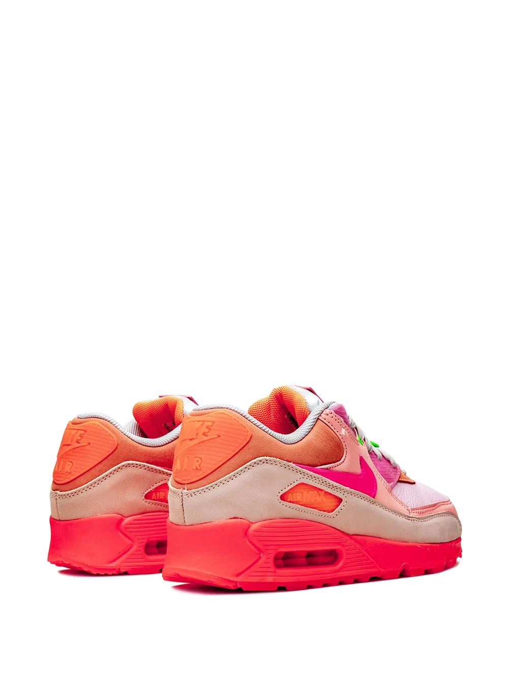orange and pink air max