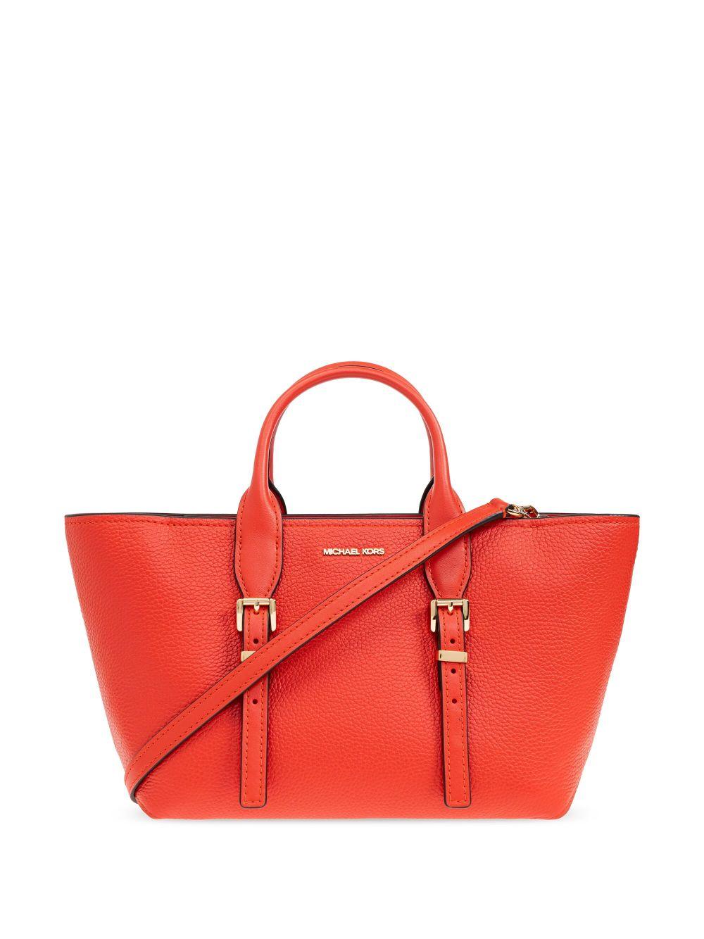 Michael Kors レディース レッド Moore ハンドバッグ トートバッグ