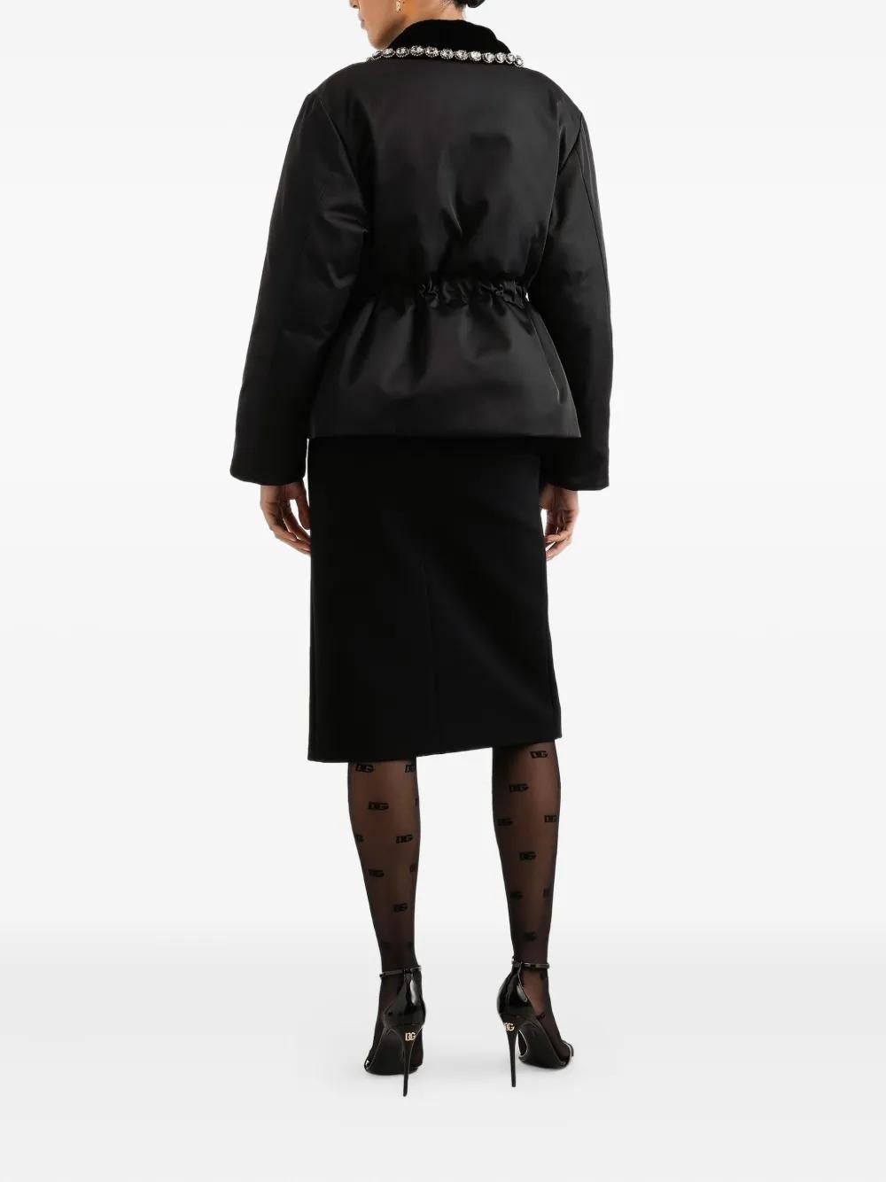 VIP【関税送料無料】希少 DOLCE & GABBANA BLACK MIDI SKIRT VIP【関税送料無料】希少 DOLCE & GABBANA BLACK MIDI SKIRT