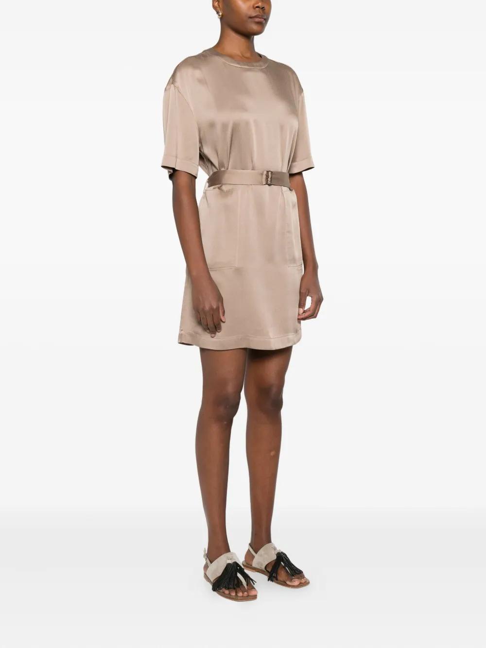 ワンピース Brunello Cucinelli Sleveless Shirt Dress In Cotton Blend Brunello Cucinelli - Cotton-blend shirt dress Brunello Cucinelli